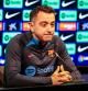 Xavi Hernández hablando de Piqué durante la rueda de prensa previa al partido contra el Almería