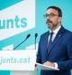 Josep Rius este lunes durante la rueda de prensa de JxCat