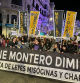 Pancarta de la manifestación convocada por el movimiento feminista de Madrid con el lema 'Irene Montero, dimisión'
EUROPA PRESS
25/11/2022