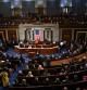 TOPSHOT - General view of the chamber of the US House of Representatives as lawmakers continue voting for new speaker at the US Capitol in Washington, DC, January 5, 2023. - The House adjourned until Thursday as bitter infighting within the Republican ranks continues to paralyze the chamber and prevent the election of a new speaker. (Photo by MANDEL NGAN / AFP)