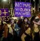 Manifestación contra la violencia machista en Barcelona