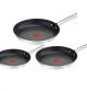 Tefal Duetto , juego de 3 Sartenes de 20/24/28 cm de acero inoxidable
