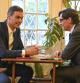 Pedro Sánchez y el líder del PSC, Salvador Illa, en una librería de Barcelona tras la cumbre hispano-francesa del jueves