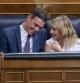 El presidente del Gobierno, Pedro Sánchez, y la vicepresidenta segunda y ministra de Trabajo y Economía Social, Yolanda Díaz, en el Pleno del Congreso de los Diputados, a 24 de enero de 2023, en Madrid (España). Sánchez ha informado hoy de los Consejos Europeos celebrados los días 20 y 21 de octubre y 15 de diciembre de 2022, así como de las medidas anticrisis. Estas comparecencias no se incluyeron en los últimos plenos de diciembre y habían quedado pendientes. Sánchez comparece después de los debates del decreto-ley que prorroga algunas de las medidas puestas en marcha tras la guerra de Ucrania para paliar los efectos de la subida precios y el de la nueva prestación para artistas.#{emoji}13; 24 ENERO 2023#{emoji}13; Alberto Ortega / Europa Press#{emoji}13; 24/01/2023