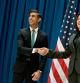 MUNICH, GERMANY - FEBRUARY 18: Britain's Prime Minister Rishi Sunak (L) shakes hands with US Vice President Kamala Harris as they meet at the 59th Munich Security Conference (MSC) on February 18, 2023 in Munich, southern Germany. The Munich Security Conference brings together defence leaders and stakeholders from around the world and is taking place February 17-19. Russia's ongoing war in Ukraine is dominating the agenda. (Photo by Ben Stansall-WPA Pool/Getty Images)