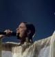Blanca Paloma durante su actuación en el Festival da Canção de Portugal
