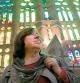 SVETLANA ALEXIEVICH ESCRITORA VISITA LA CASA BELLASGUARD Y LA SAGRADA FAMILIA 14-5-2016 FOTO KIM MANRESA