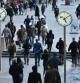 City commuters, Financial District, London -