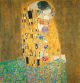 Gustav Klimt, ‘El beso (Amantes)’, 1908-09, conservado en el museo Belvedere, Viena.