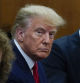 Former President Donald Trump appears in court for his arraignment, Tuesday, April 4, 2023, in New York. (Timothy A. Clary/Pool Photo via AP)