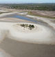 FILE PHOTO: The lagoon of Santa Olalla is seen dried out at Donana National Park, southern Spain, August 22, 2022. Estacion Biologica de Donana (EBD-CSIC)/ Handout via REUTERS THIS IMAGE HAS BEEN SUPPLIED BY A THIRD PARTY. MANDATORY CREDIT./File Photo