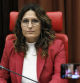 La consellera de Presidencia de la Generalitat, Laura Vilagrà, durante su comparecencia este viernes en el Parlament..