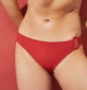 Braga bikini clásica arandela rojo