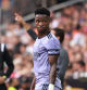 Real Madrid's Brazilian forward Vinicius Junior looks on during the Spanish league football match between Valencia CF and Real Madrid CF at the Mestalla stadium in Valencia on May 21, 2023. (Photo by JOSE JORDAN / AFP)