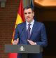 El presidente del Gobierno, Pedro Sánchez durante una rueda de prensa celebrada este lunes en la Moncloa, Madrid, donde ha anunciado el adelanto de las elecciones generales al domingo 23 de julio ante el mal resultado electoral del PSOE de ayer y ha dicho que es hora de que los ciudadanos 