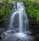 Salto de agua de la Riera de Santa Fe tras las últimas lluvias.