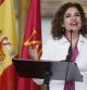 La ministra de Hacienda y Función Pública, María Jesús Montero