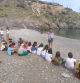 Hoy se han presentado los itinerarios marinos en los que han participado una veintena de alumnos de las escuela Les Clisques de Port de la Selva.