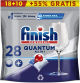 Finish Powerball Quantum Max Pastillas para Lavavajillas, 27 Unidades
