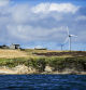 foto XAVIER CERVERA 27/08/2014 energia (renovable) eolica por el fuerte viento marino en scapa flow, sur de las islas orcadas (orkney), escocia, gran bretana uk, entre mar del norte y oceano atlantico; junto a una casa vivienda, en uno de los lugares con menor densidad de poblacion del reino unido