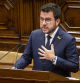 Debate de política general en el Parlament de Catalunya a cargo del President Pere Aragonès