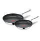Tefal Jamie Oliver - 2 Sartenes de 24 y 28 cm de acero inoxidable