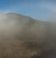 Arco de niebla en el Morro de l'Abella.