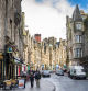 Calle Cockburn, en el casco antiguo de Edimburgo