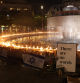 A picture shows a makeshift memorial on October 18, 2023 in memory of the victims of an attack by Hamas militants on Israel on October 7 at Dizengoff Square in Tel Aviv on October 18, 2023. Thousands of people, both Israeli and Palestinians have died since October 7, 2023, after Palestinian Hamas militants based in the Gaza Strip, entered southern Israel in a surprise attack leading Israel to declare war on Hamas in Gaza the following day. (Photo by AHMAD GHARABLI / AFP)
