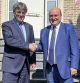 Puigdemont junto a Ortuzar en Waterloo