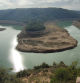 Meandro del embalse de Rialb.
