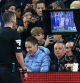 Soccer Football - Premier League - Tottenham Hotspur v Chelsea - Tottenham Hotspur Stadium, London, Britain - November 6, 2023 Referee Michael Oliver looks at the VAR monitor before awarding a penalty and showing a red card to Tottenham Hotspur's Cristian Romero Action Images via Reuters/Matthew Childs NO USE WITH UNAUTHORIZED AUDIO, VIDEO, DATA, FIXTURE LISTS, CLUB/LEAGUE LOGOS OR 'LIVE' SERVICES. ONLINE IN-MATCH USE LIMITED TO 45 IMAGES, NO VIDEO EMULATION. NO USE IN BETTING, GAMES OR SINGLE CLUB/LEAGUE/PLAYER PUBLICATIONS.