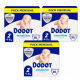 Dodot Sensitive Recién Nacido Talla 2 3x88 uds