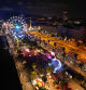 Feria de Navidad en el puerto de Barcelona