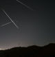 La gran noche de las gemínidas. Imágenes de Lina Aguasca / MeteoSantFost