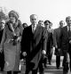 Última fotografía del sha y su esposa, Farah Pahlaví, como monarcas de Irán, en el Aeropuerto Internacional de Mehrabad.