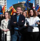 Manifestación en Madrid del PP contra la ley de Amnistía