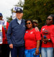 FILE PHOTO: U.S. President Joe Biden joins striking members of the United Auto Workers (UAW) on the picket line outside the GM's Willow Run Distribution Center, in Belleville, Wayne County, Michigan, U.S., September 26, 2023. REUTERS/Evelyn Hockstein/File Photo
