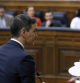 El presidente del Gobierno, Pedro Sánchez, el miércoles en el Congreso