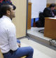 Dani Alves, durante el juicio en la Audiencia de Barcelona