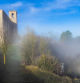 Halo de niebla en el Santuari dels Munts. Imágenes de Carme Molist Vidal