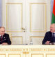 FILE PHOTO: Russian President Vladimir Putin and Belarusian President Alexander Lukashenko chair a meeting of the Supreme State Council of Russia-Belarus Union State in Saint Petersburg, Russia January 29, 2024. Sputnik/Vyacheslav Prokofyev/Pool via REUTERS ATTENTION EDITORS - THIS IMAGE WAS PROVIDED BY A THIRD PARTY./File Photo