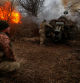 Ukrainian servicemen of 126th Separate Territorial Defence Brigade fire a D-30 howitzer towards Russian troops at a position in a front line, amid Russia's attack on Ukraine, in Kherson region, Ukraine March 12, 2024. Radio Free Europe/Radio Liberty/Serhii Nuzhnenko via REUTERS