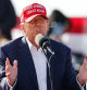 El expresidente estadounidense Donald Trump el pasado sábado en Vandalia, Ohio