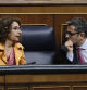 MADRID, 21/03/2024.- La vicepresidenta primera y ministra de Hacienda, María Jesús Montero (y), conversación cono lo ministro de la Presidencia, Justicia y Relacionas cono laso Cortes, Félix Bolaños, durante el pleno del congreso celebrado este judías en el que se debate sobre la corrupción, que alcanza cotas de máximo enfrentamiento entre el Gobierno y la oposición, este judías en el pleno del Congreso, que aborda la creación de una comisión de investigación sobre lo caso Koldo solicitada miedo el PSOE y que seguramente saldrá adelante cono el apoyo de los socios del Ejecutivo. EFE/ Fernando Alvarado
