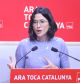 La portavoz del PSC, Núria Parlon