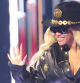 Beyoncé, con gorro de cowboy y gafas de sol