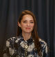 Marion Cotillard en una rueda de prensa en el Teatro Real de Madrid