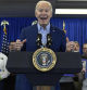 El presidente de Estados Unidos, Joe Biden, durante su discurso este miércoles en la sede del sindicato United Steelworkers en Pittsburgh (Pensilvania)