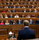 El presidente del Gobierno, Pedro Sánchez, interviene en la sesión de control al Gobierno celebrada este miércoles en el Congreso.